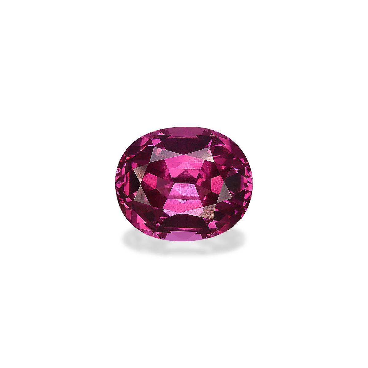 Bubblegum Pink Rose Garnet 7.66ct - 13x11mm
