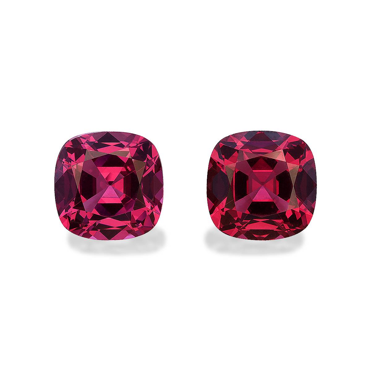 Strawberry Pink Rose Garnet 9.73ct - 10mm Pair