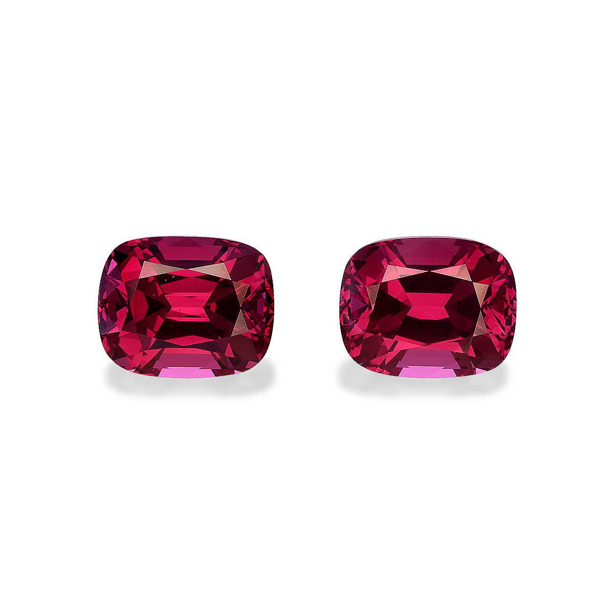 Strawberry Pink Garnet 9.07ct - 10x8mm Pair