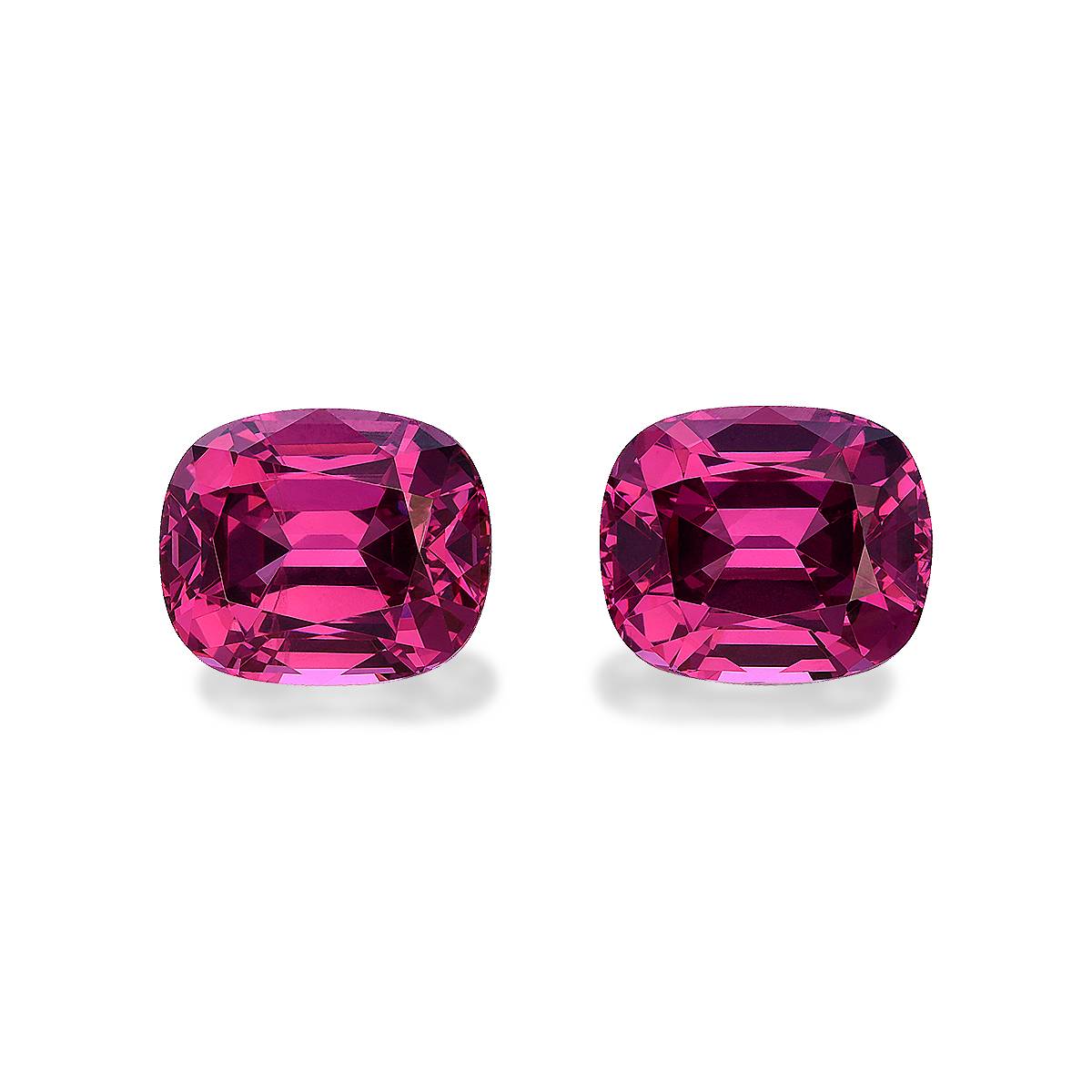 bubblegum pink rose garnet, 11.79ct cushion cut — main view
