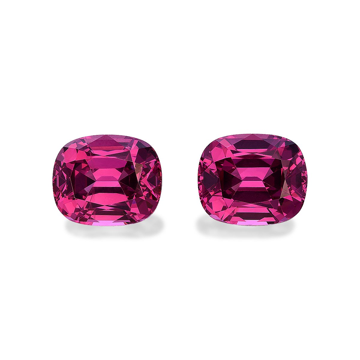 bubblegum pink rose garnet, 11.79ct cushion cut — main view