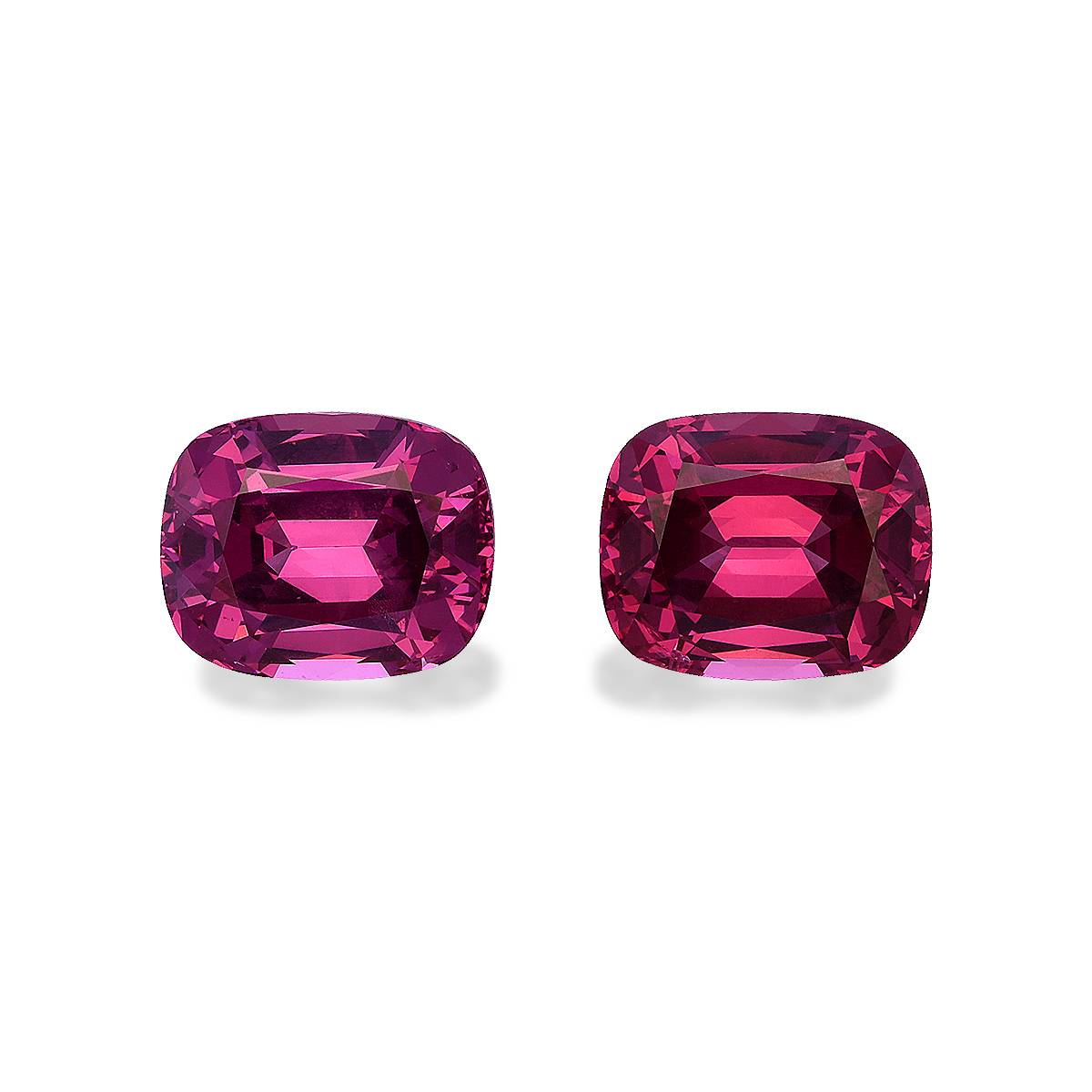Bubblegum Pink Rose Garnet 8.31ct - 10x8mm Pair