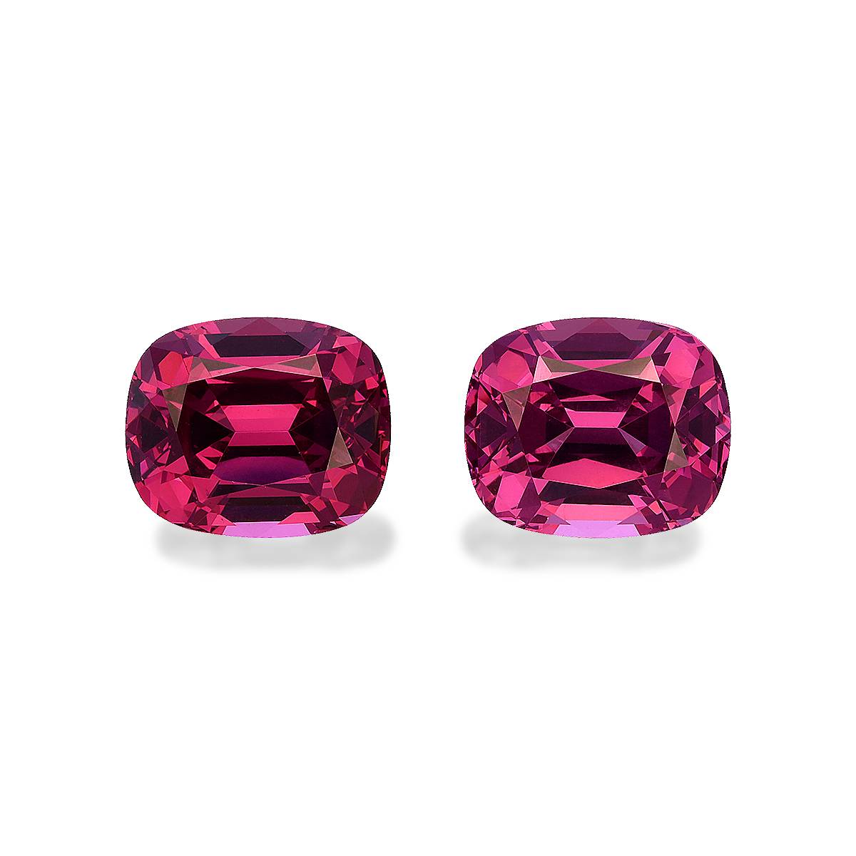 Bubblegum Pink Rose Garnet 11.07ct - 11x9mm Pair
