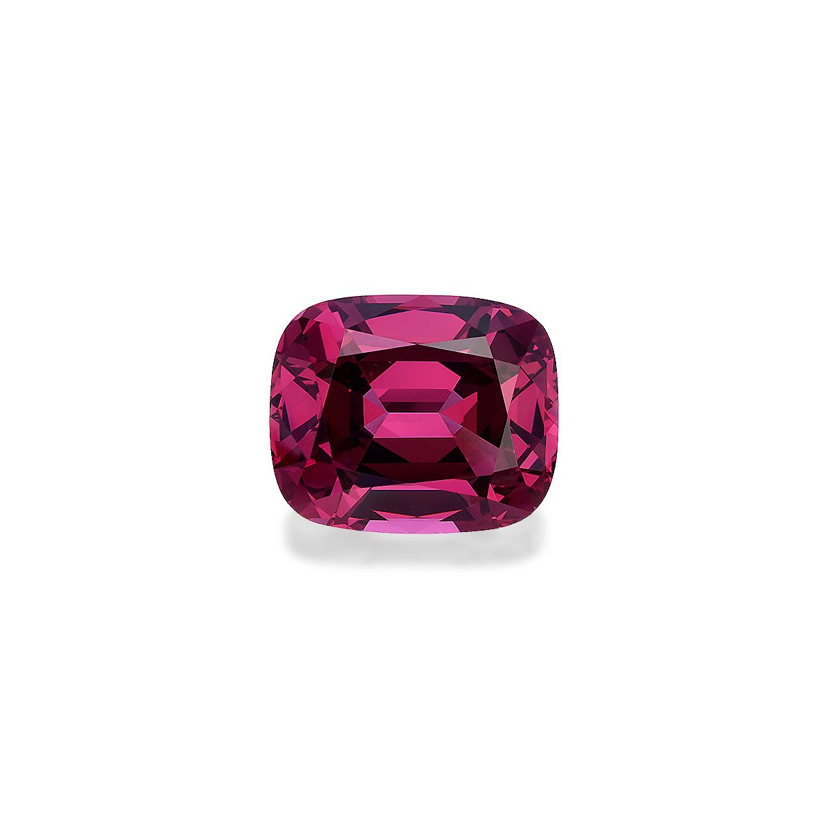 bubblegum pink pink garnet, 5.98ct cushion cut — main view