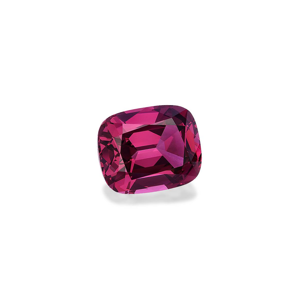 bubblegum pink pink garnet, 5.98ct cushion cut — view 3