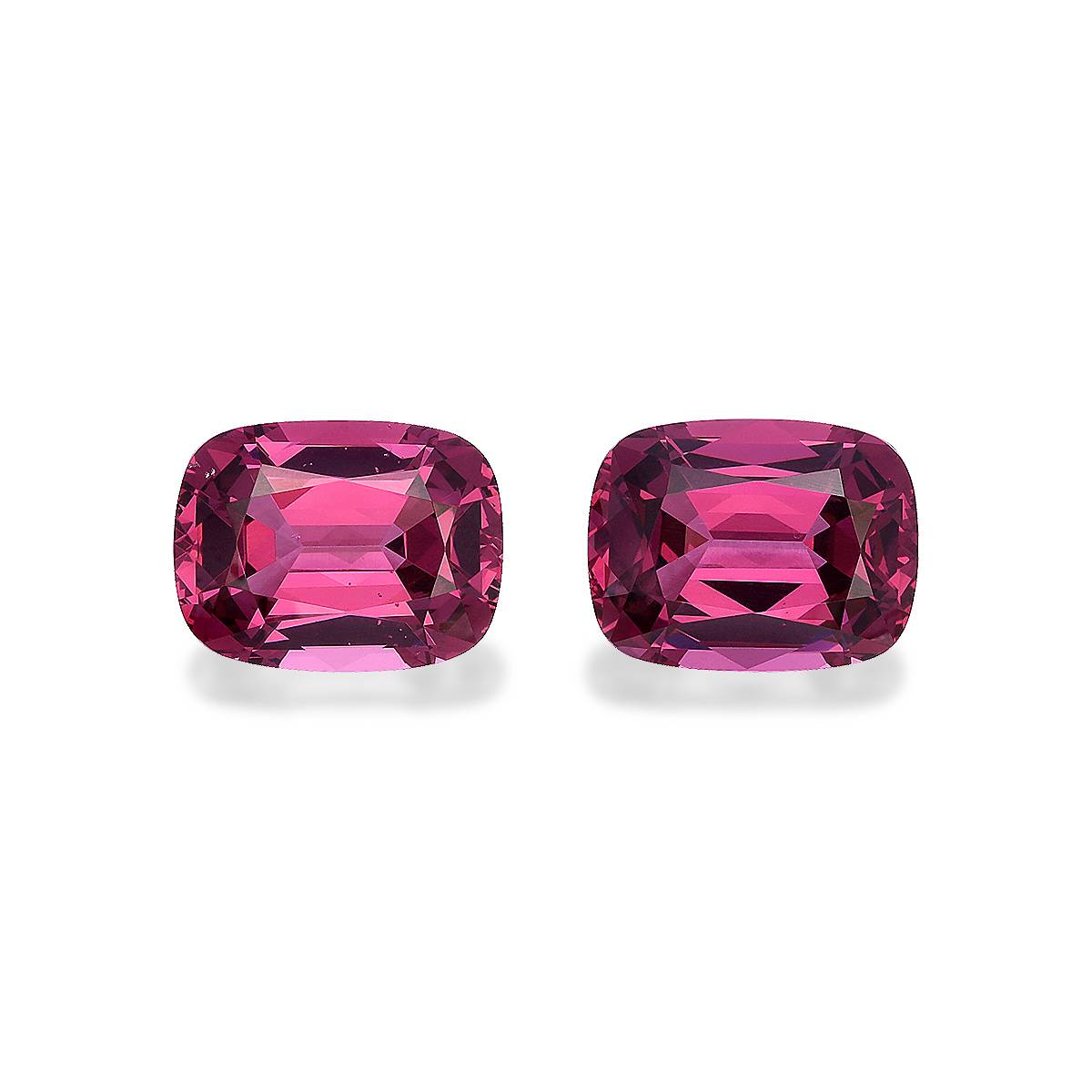 flower pink pink garnet, 9.23ct cushion cut — main view