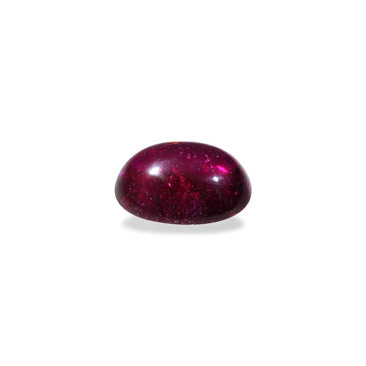 red rubellite tourmaline, 8.67ct oval cut — main view