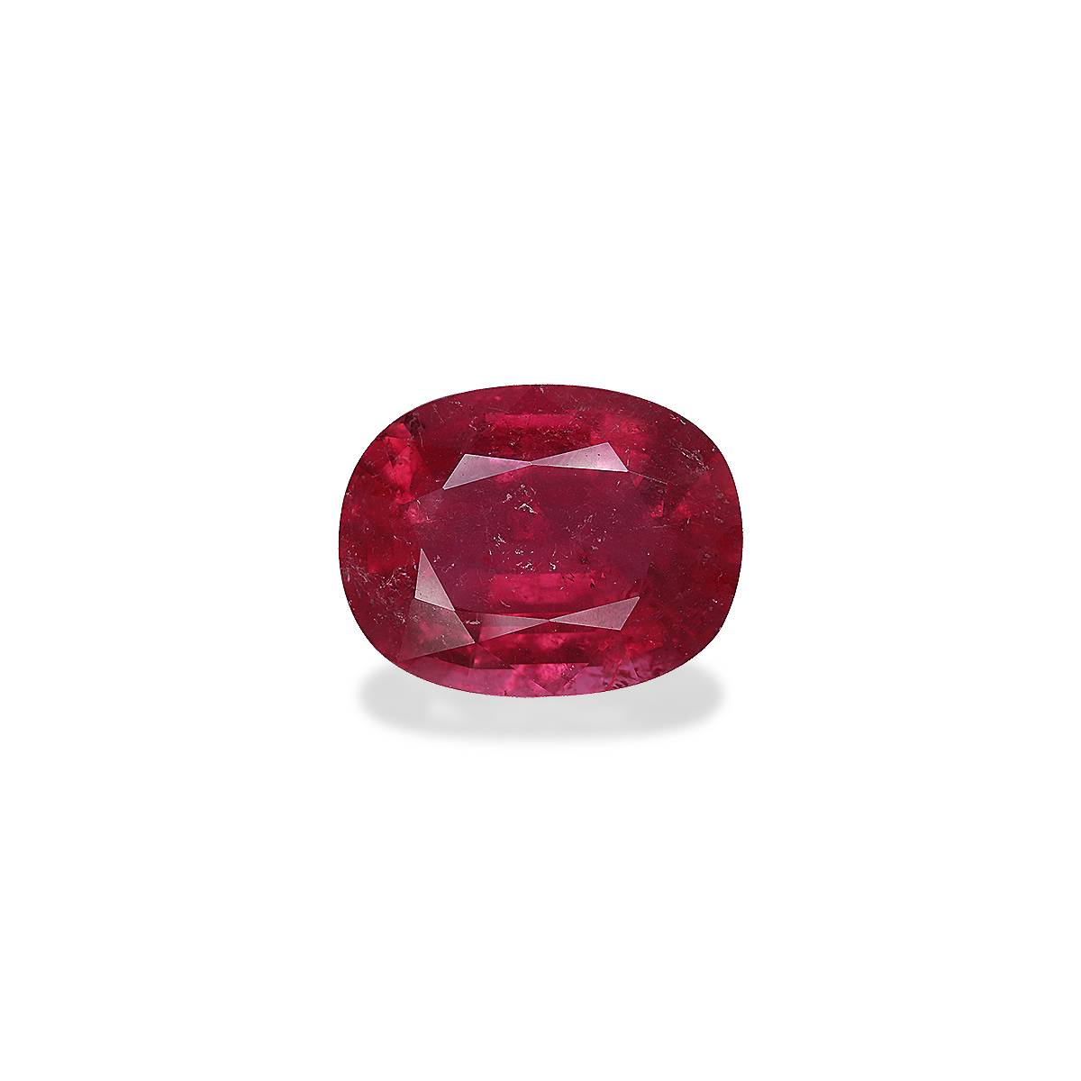 rose red rubellite tourmaline, 24.09ct oval cut — main view
