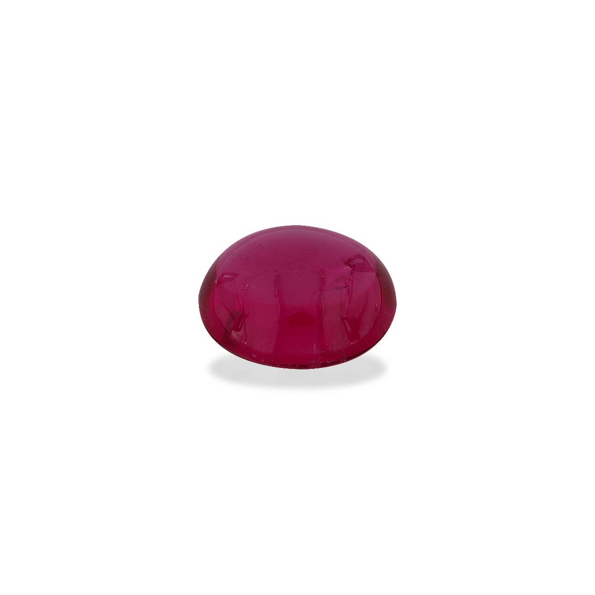 Vivid pink rubellite tourmaline, 7.39ct oval cut — view 3