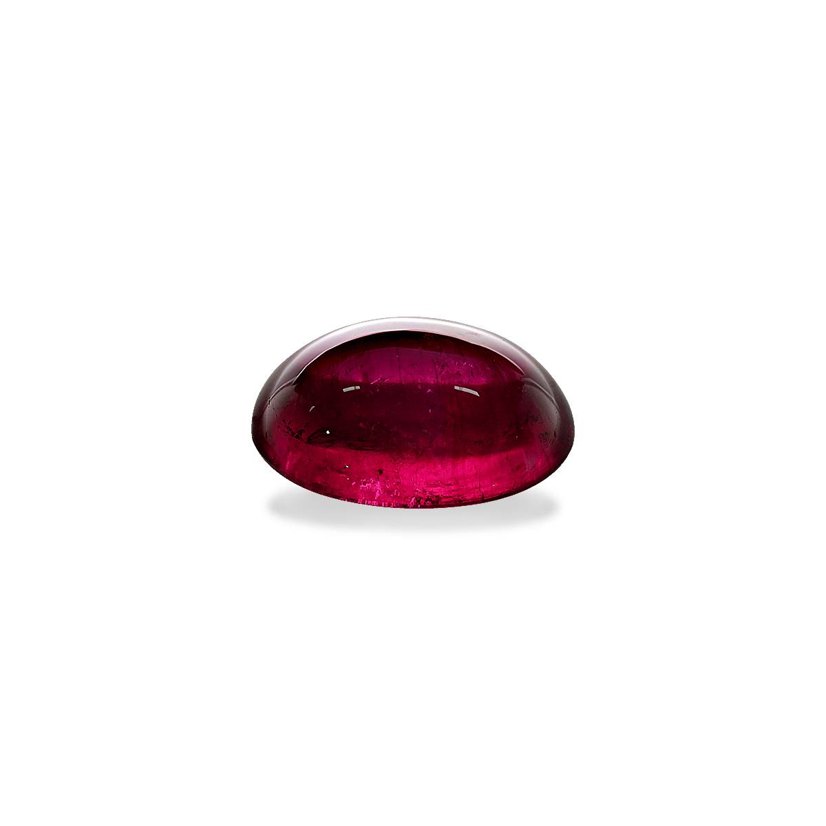 red rubellite tourmaline, 8.86ct oval cut — main view