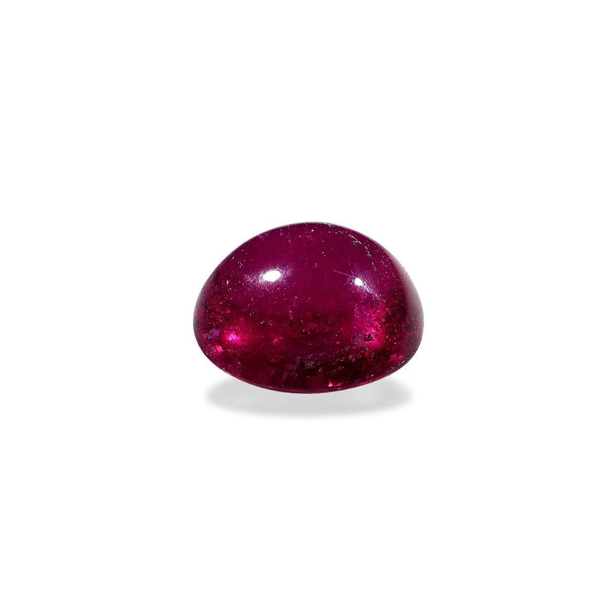 rose red rubellite tourmaline, 10.18ct oval cut — main view