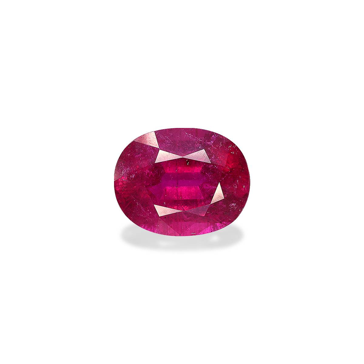 Vivid Pink Rubellite Tourmaline 4.98ct - 12x10mm