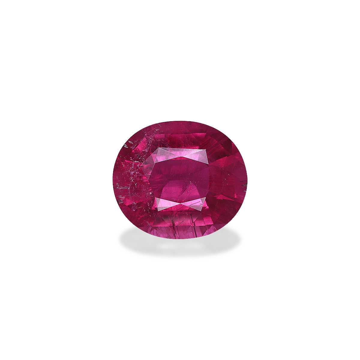 Vivid Pink Rubellite Tourmaline 17.24ct - 18x16mm