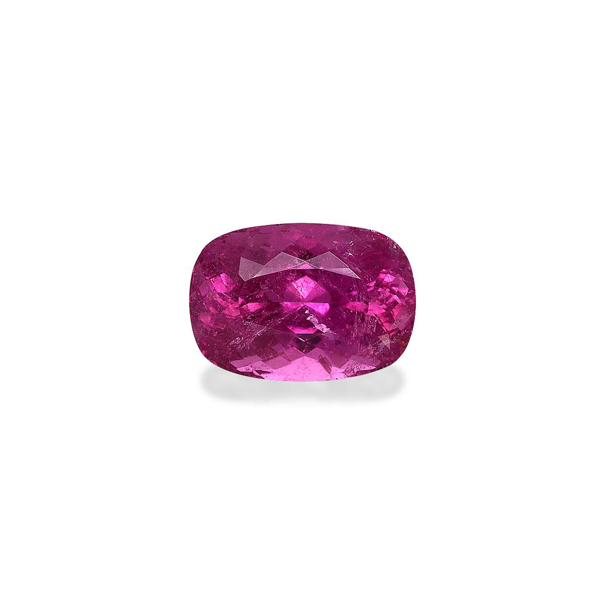 flower pink rubellite tourmaline, 9.35ct cushion cut — main view