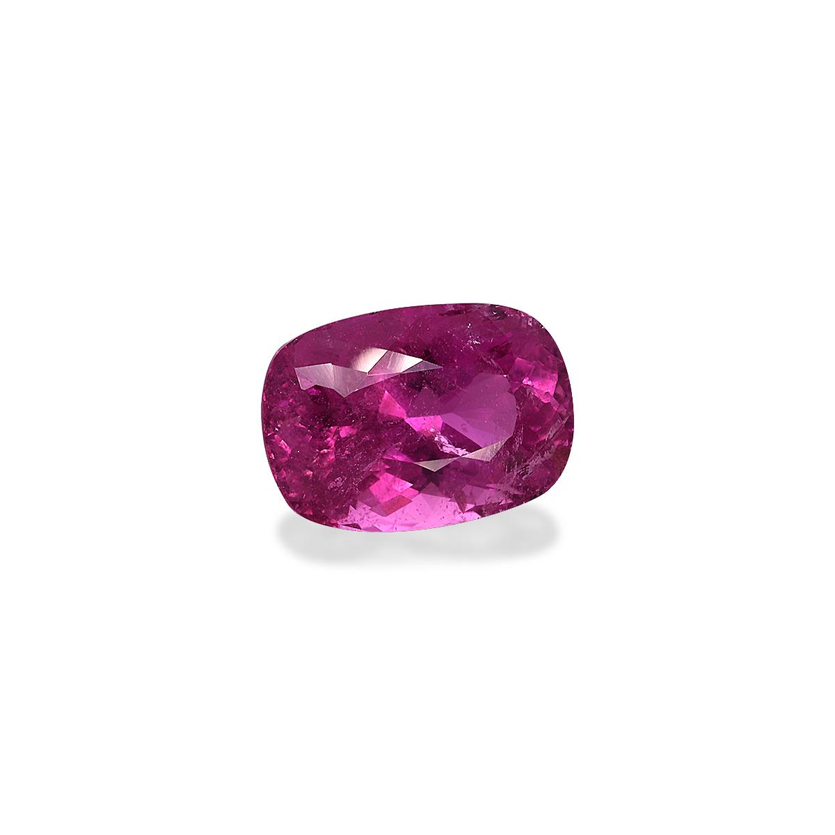 flower pink rubellite tourmaline, 9.35ct cushion cut — view 3