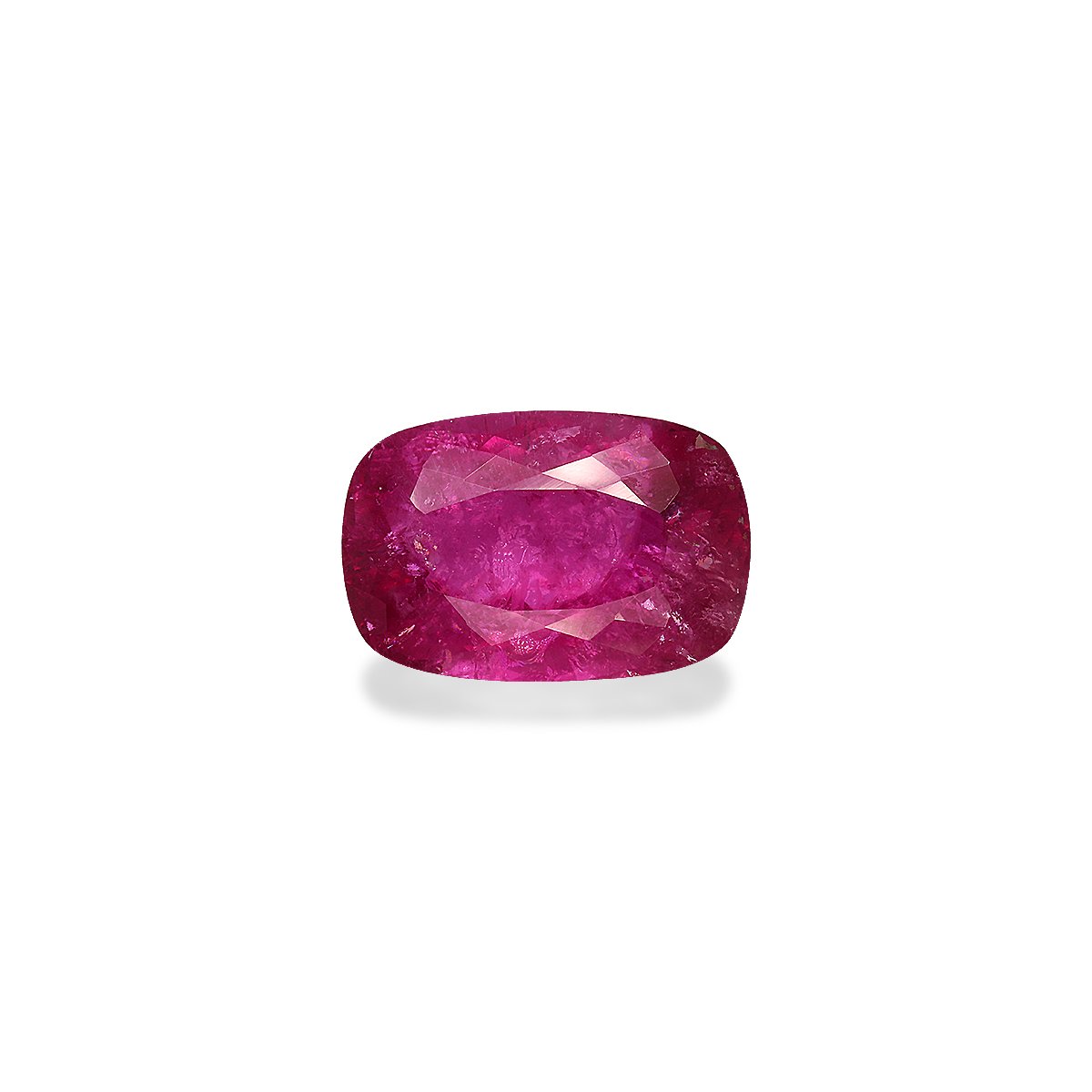 bubblegum pink rubellite tourmaline, 10.17ct cushion cut — main view