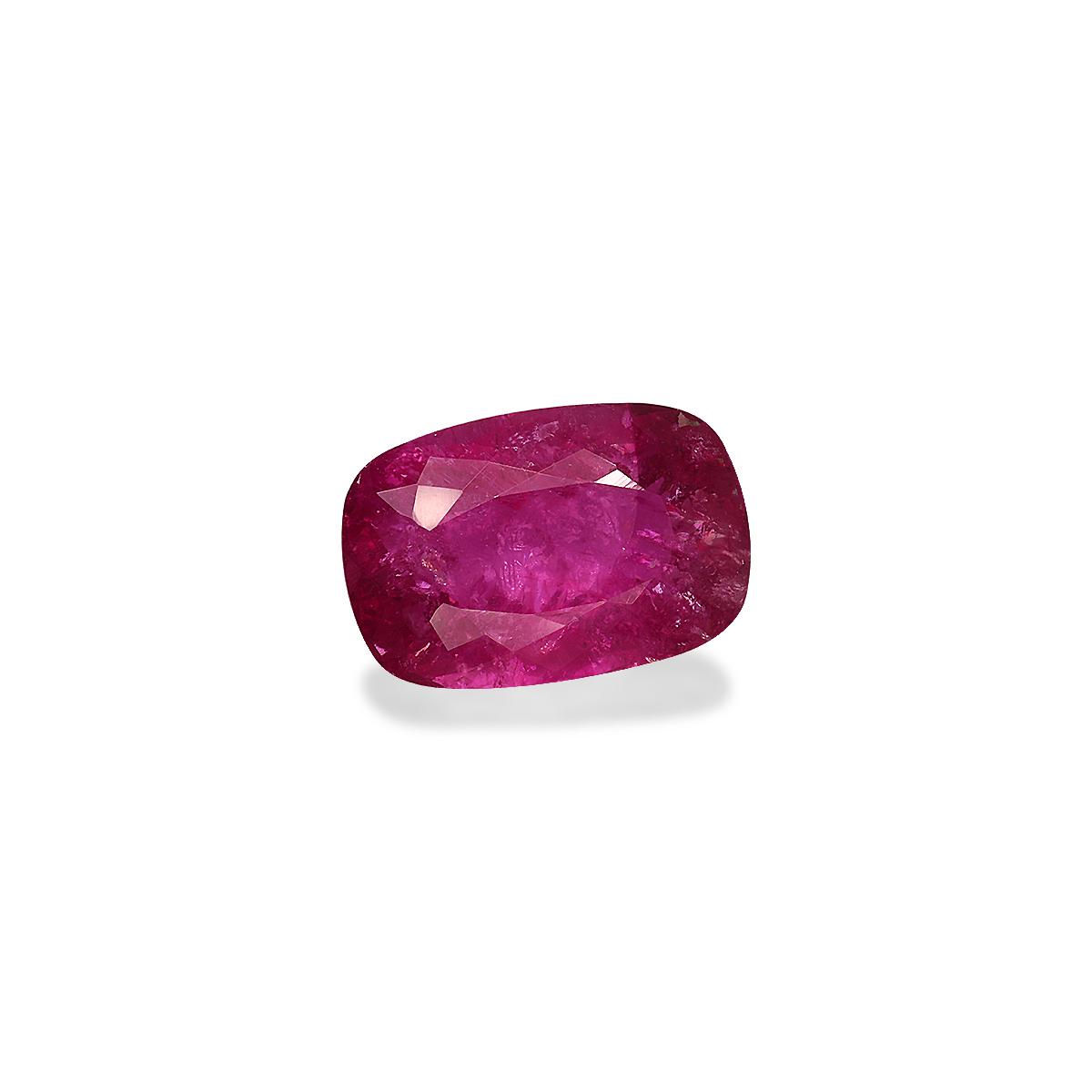 bubblegum pink rubellite tourmaline, 10.17ct cushion cut — view 3