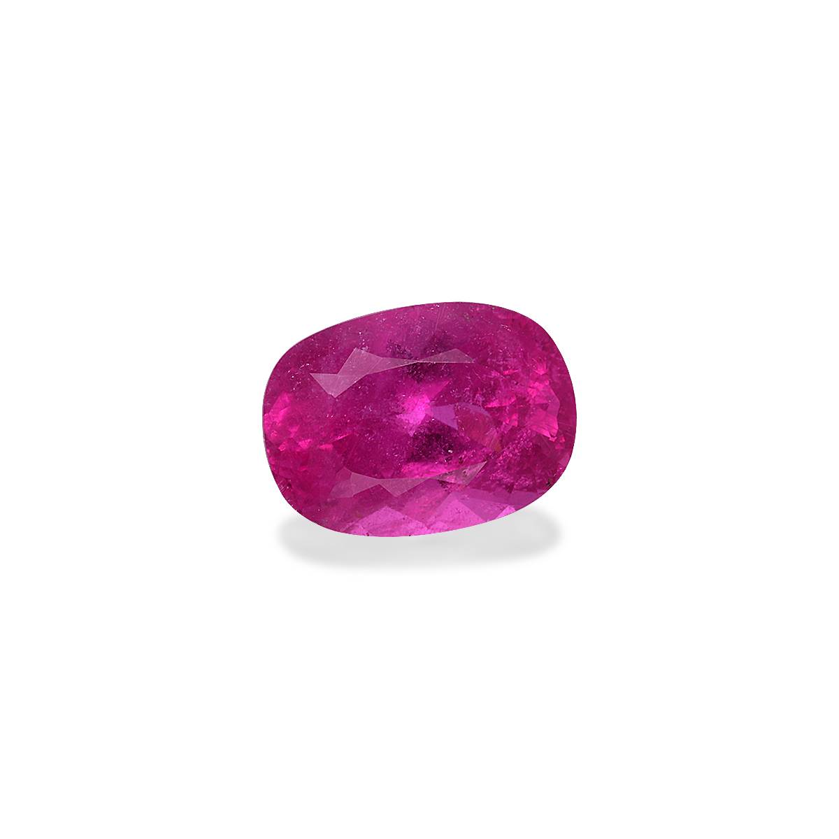 Vivid pink rubellite tourmaline, 3.62ct cushion cut — view 3