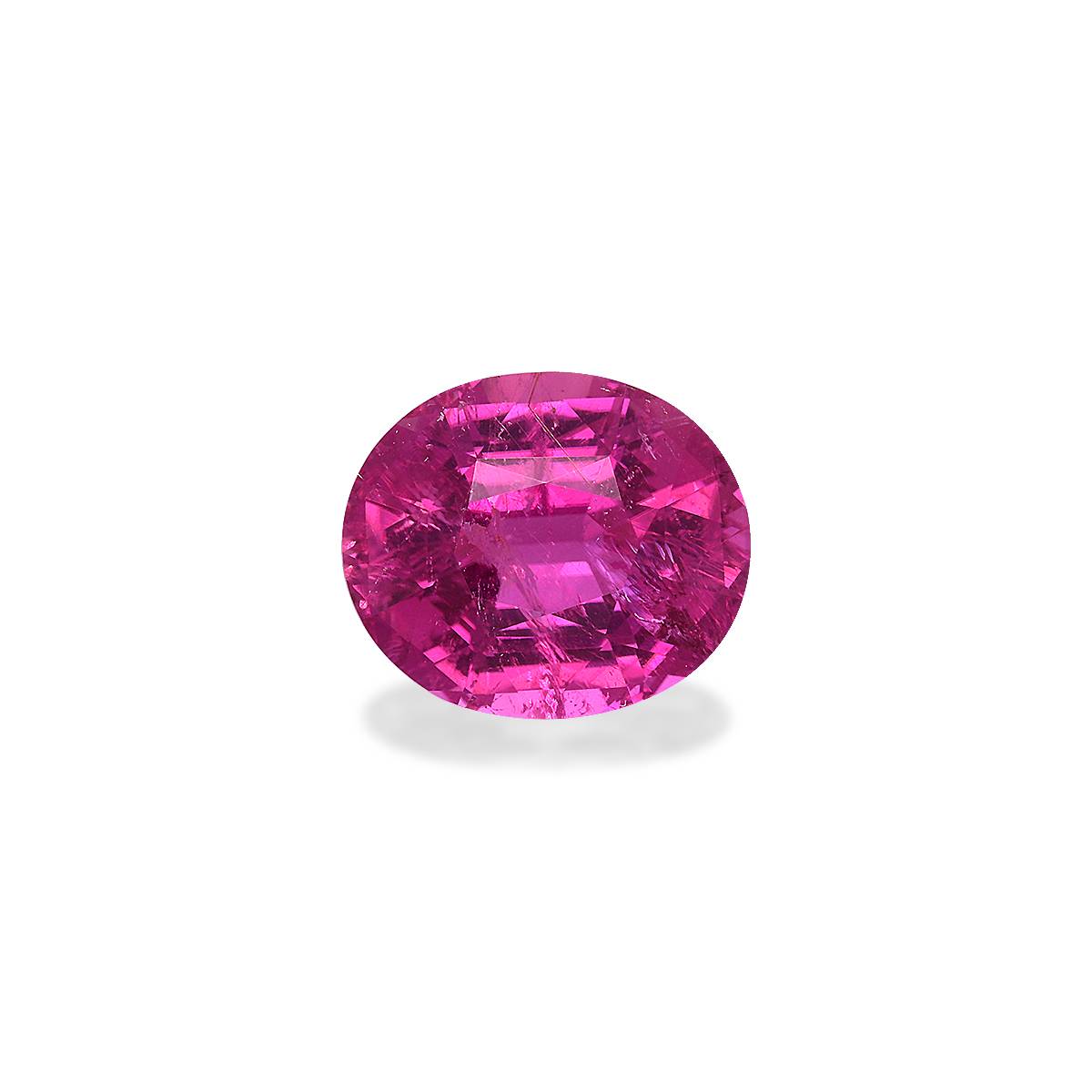 Vivid Pink Rubellite Tourmaline 7.02ct - 13x11mm