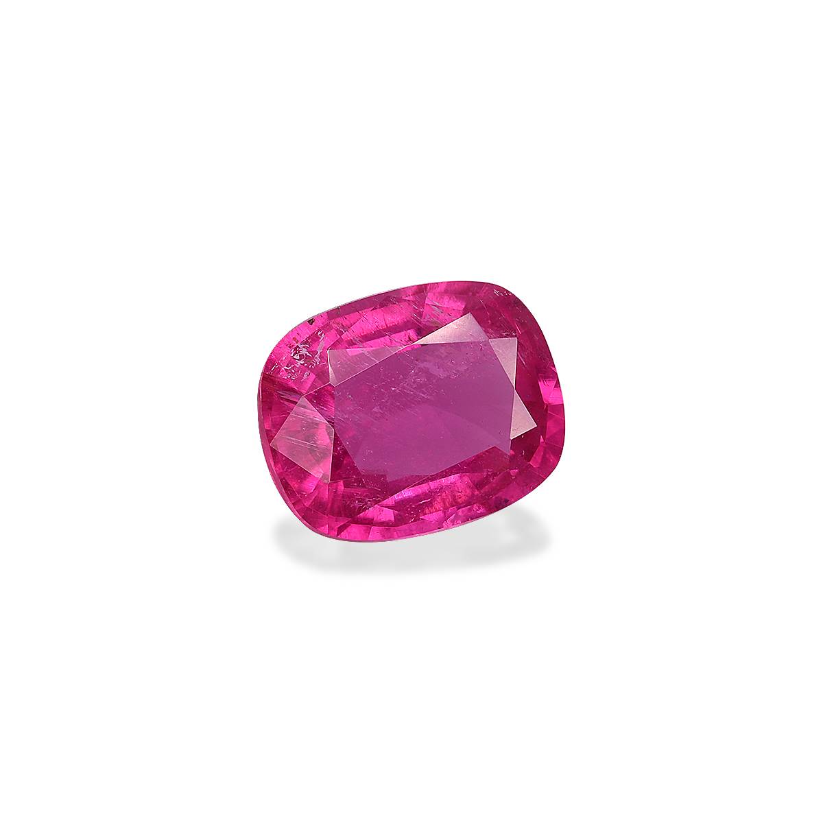 Vivid pink rubellite tourmaline, 2.78ct cushion cut — view 3