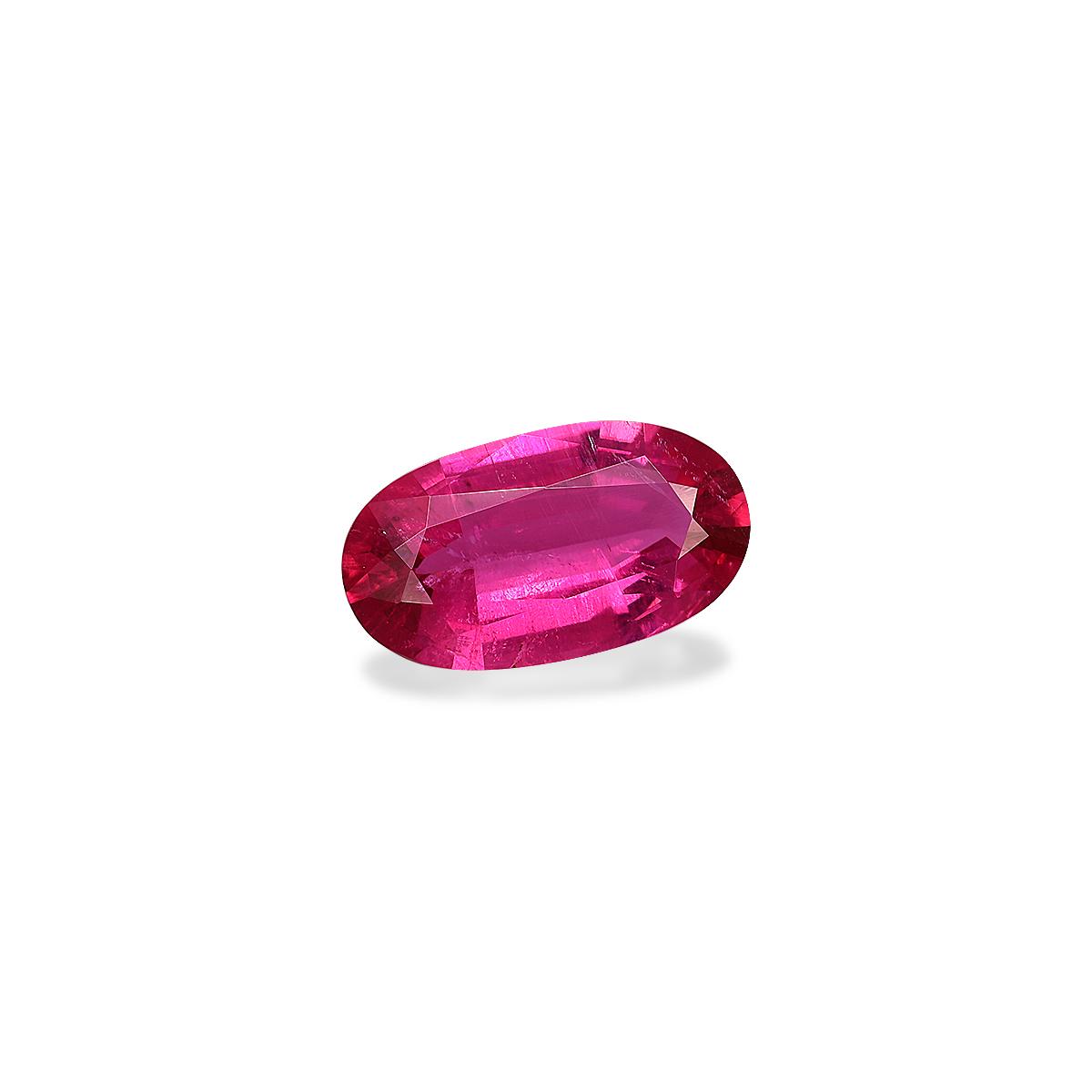 pink rubellite tourmaline, 2.05ct oval cut — view 3