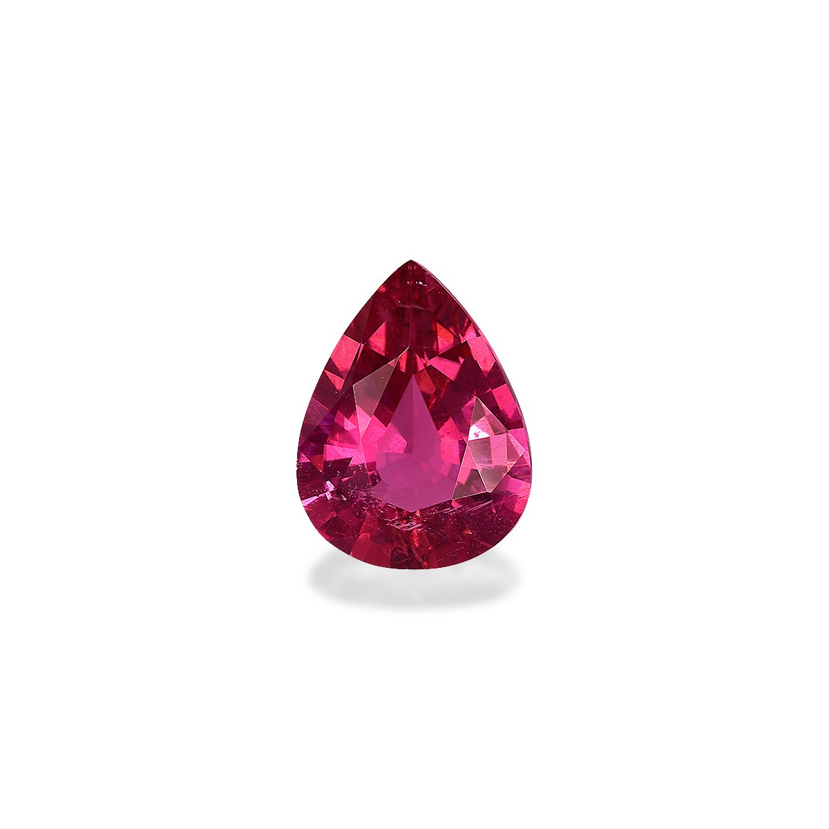 pink rubellite tourmaline, 2.76ct pear cut — main view