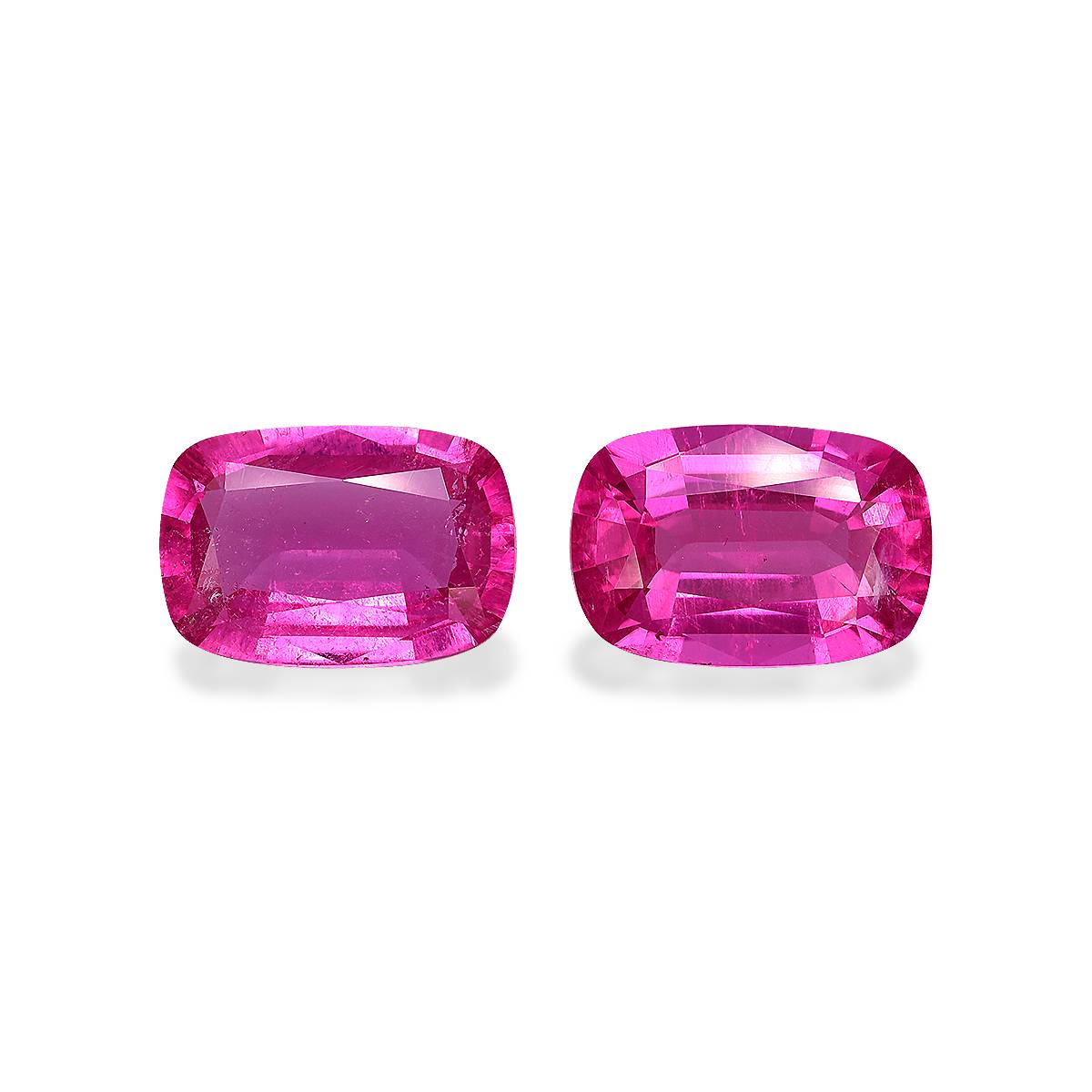 Fuscia Pink Rubellite Tourmaline 13.23ct Pair