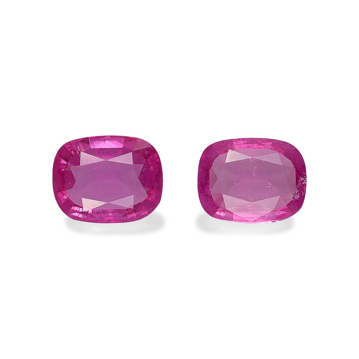 Fuscia Pink Rubellite Tourmaline 1.62ct Pair