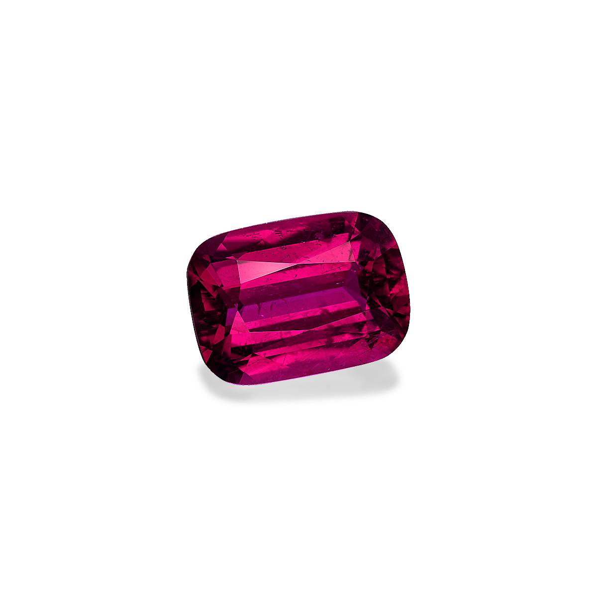 Vivid pink rubellite tourmaline, 6.14ct cushion cut — view 3