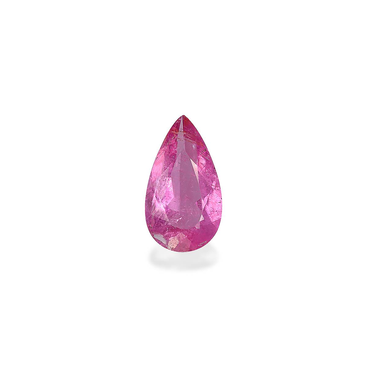 bubblegum pink rubellite tourmaline, 3.05ct pear cut — main view