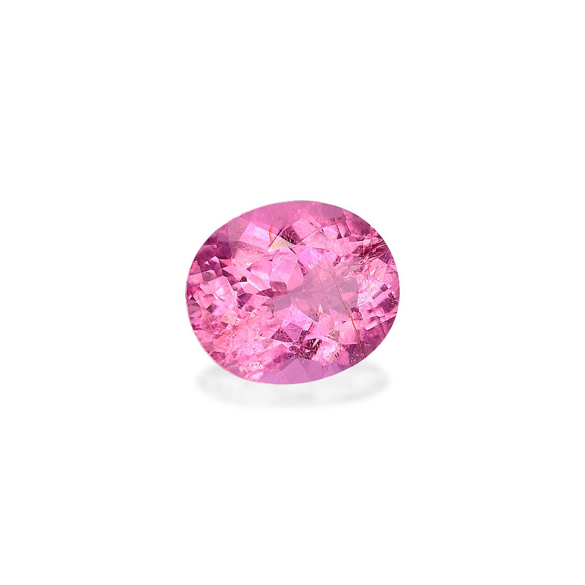 flower pink rubellite tourmaline, 1.86ct oval cut — view 3