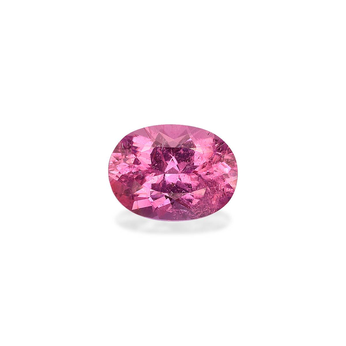 flower pink rubellite tourmaline, 1.16ct oval cut — main view