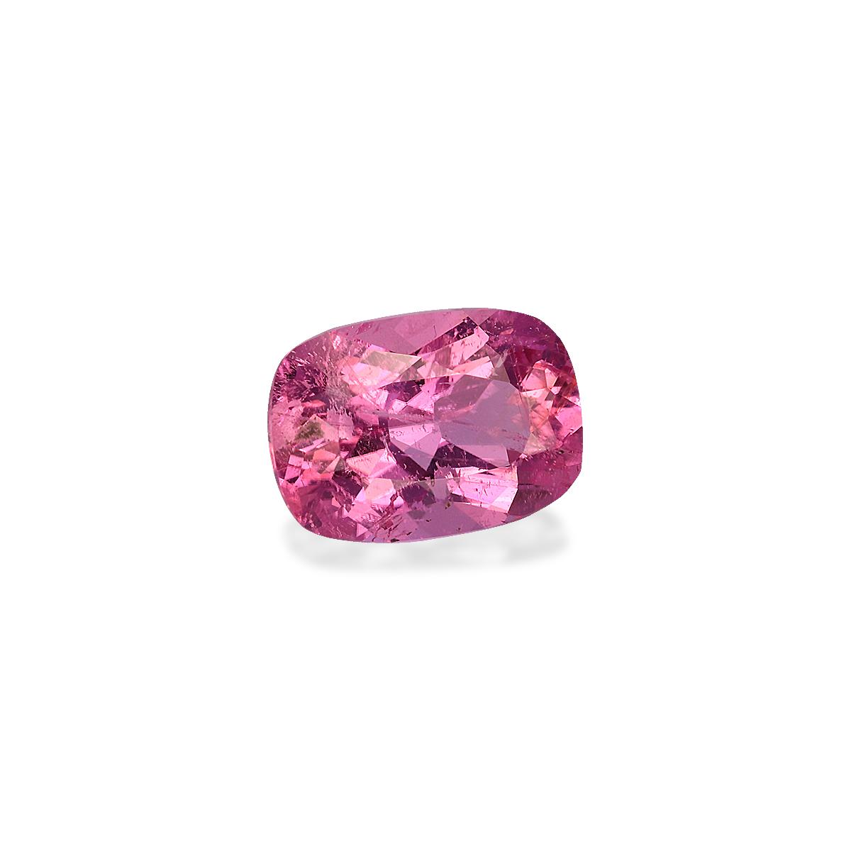 flower pink rubellite tourmaline, 1.39ct cushion cut — view 3
