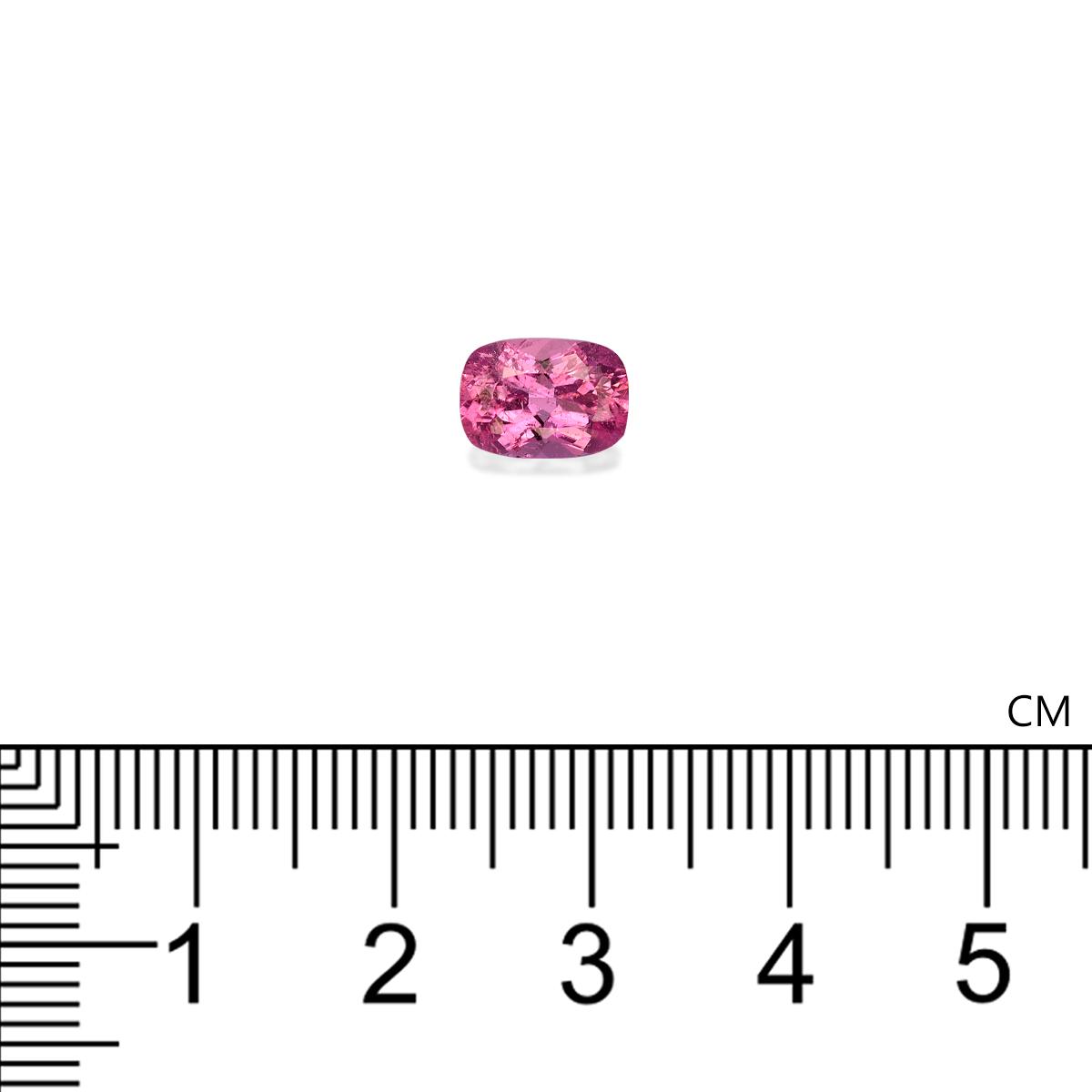 flower pink rubellite tourmaline, 1.39ct cushion cut — view 4