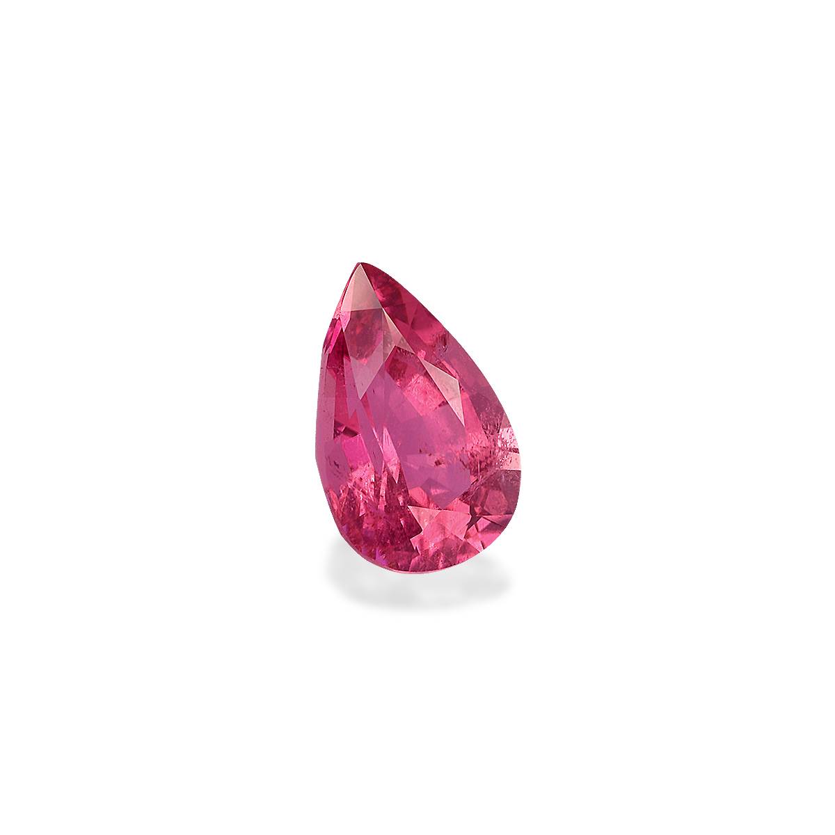 bubblegum pink rubellite tourmaline, 3.06ct pear cut — view 3