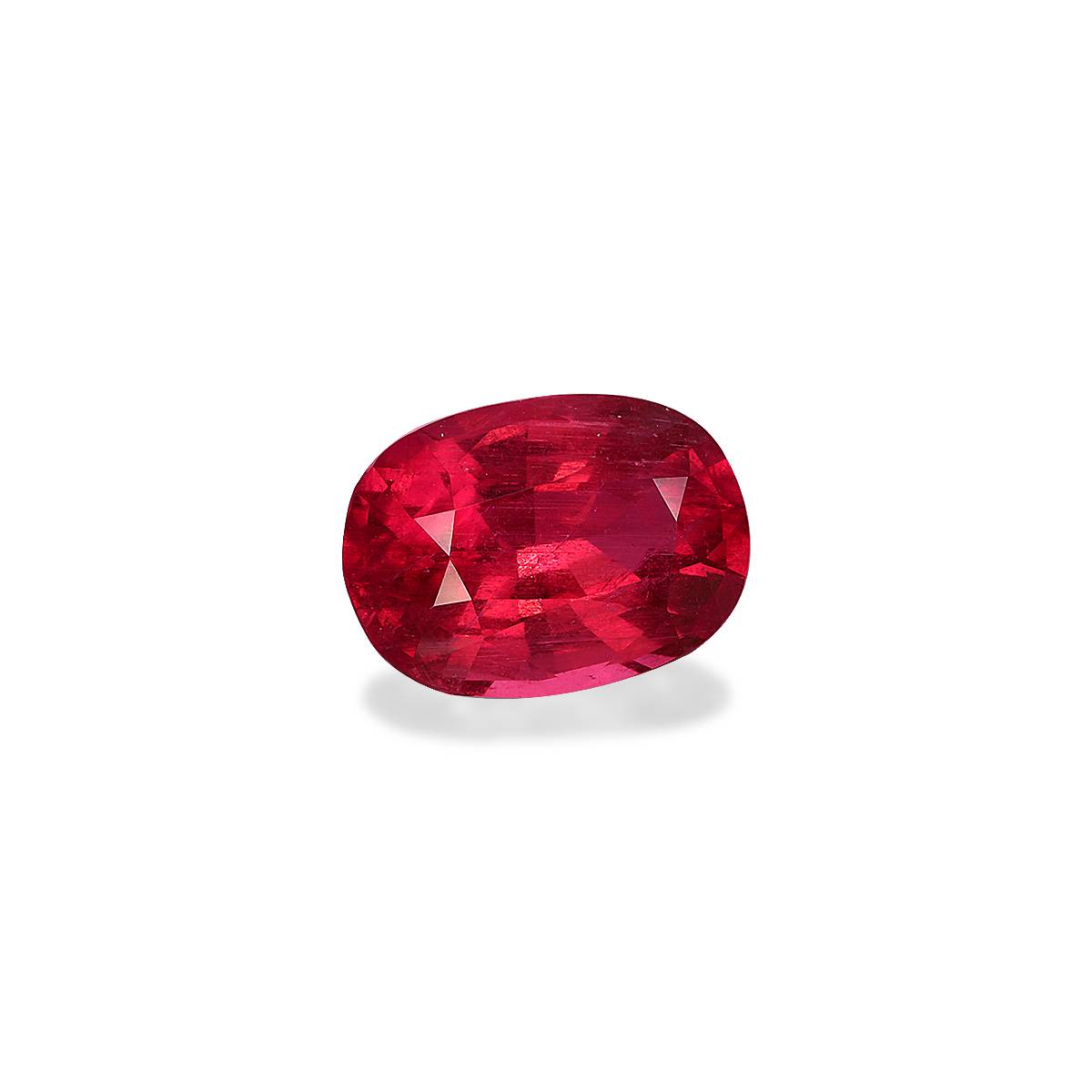 Vivid pink rubellite tourmaline, 8.71ct cushion cut — view 3