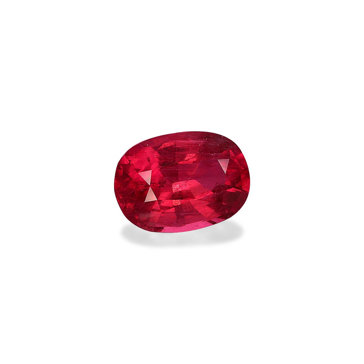 Vivid pink rubellite tourmaline, 8.71ct cushion cut — view 3