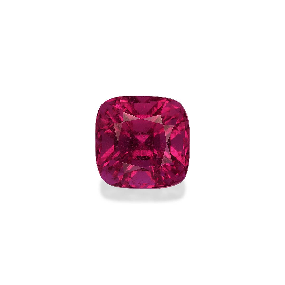 bubblegum pink rubellite tourmaline, 1.72ct cushion cut — main view