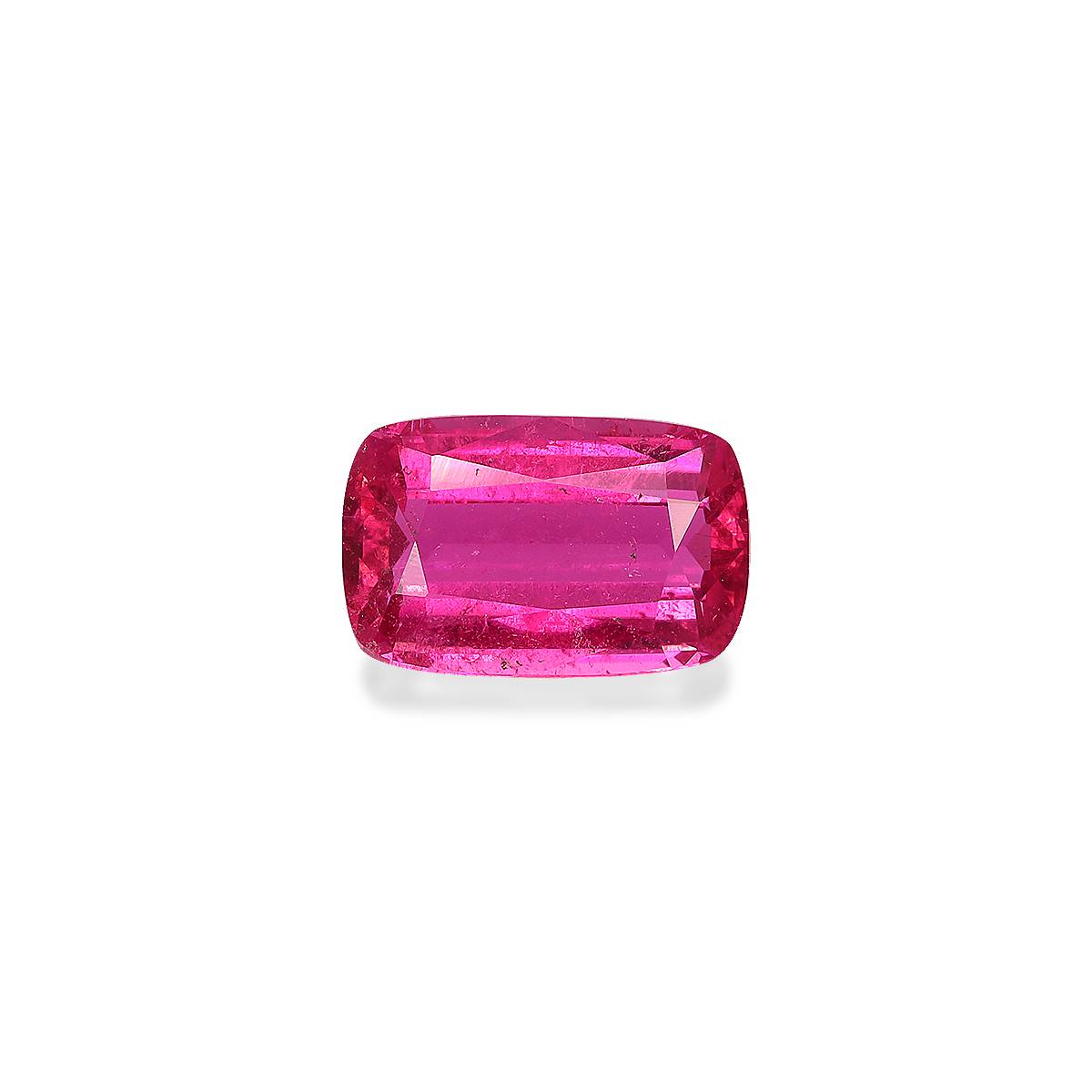 fuscia pink rubellite tourmaline, 2.35ct cushion cut — main view
