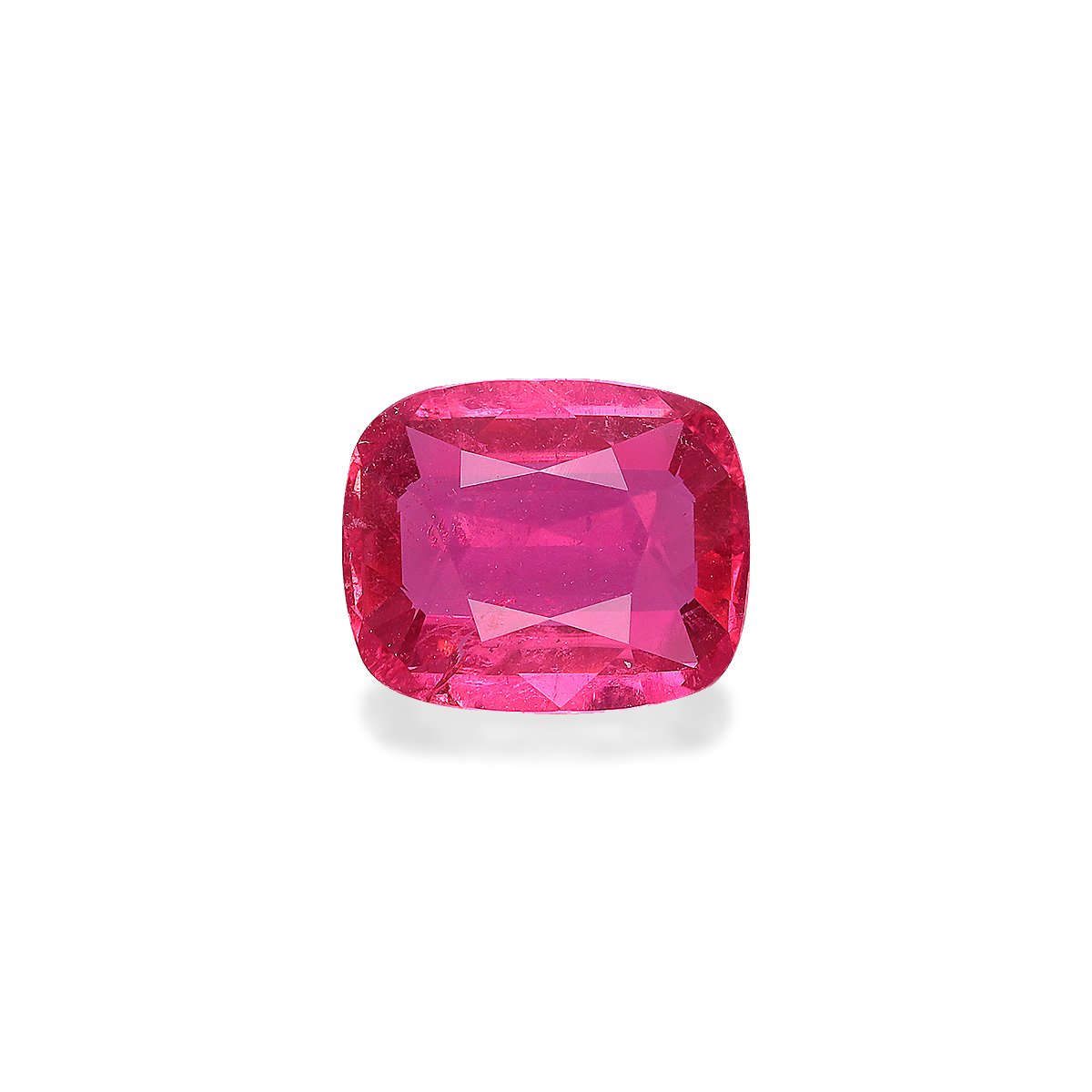 bubblegum pink rubellite tourmaline, 2.59ct cushion cut — main view