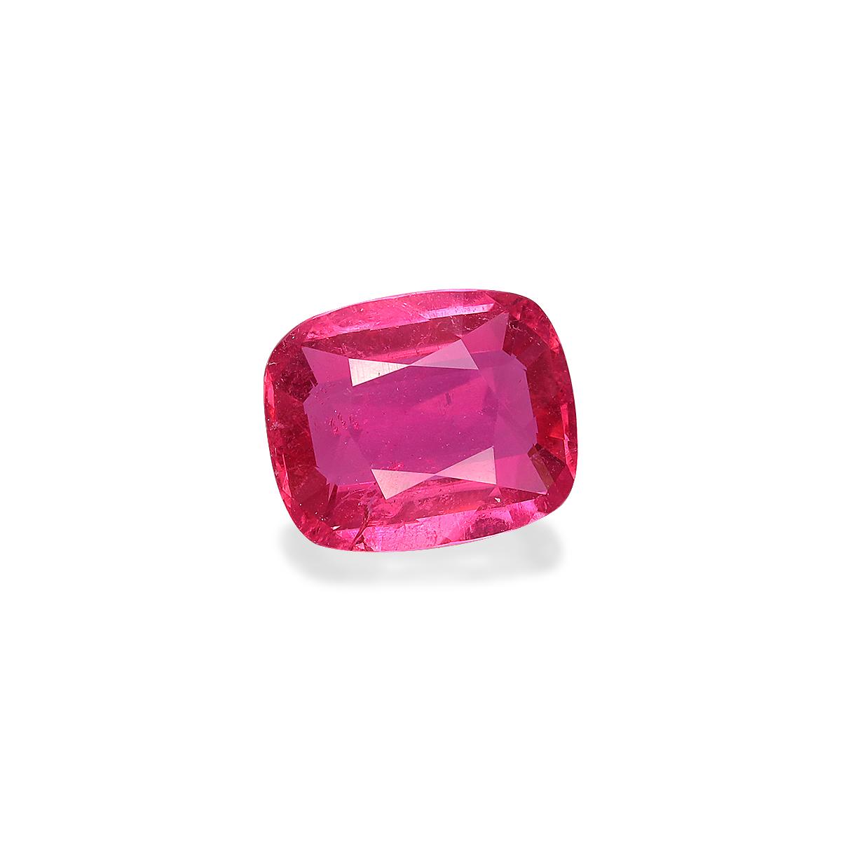 bubblegum pink rubellite tourmaline, 2.59ct cushion cut — view 3