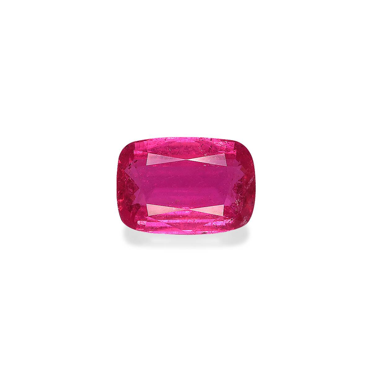 fuscia pink rubellite tourmaline, 2.34ct cushion cut — main view