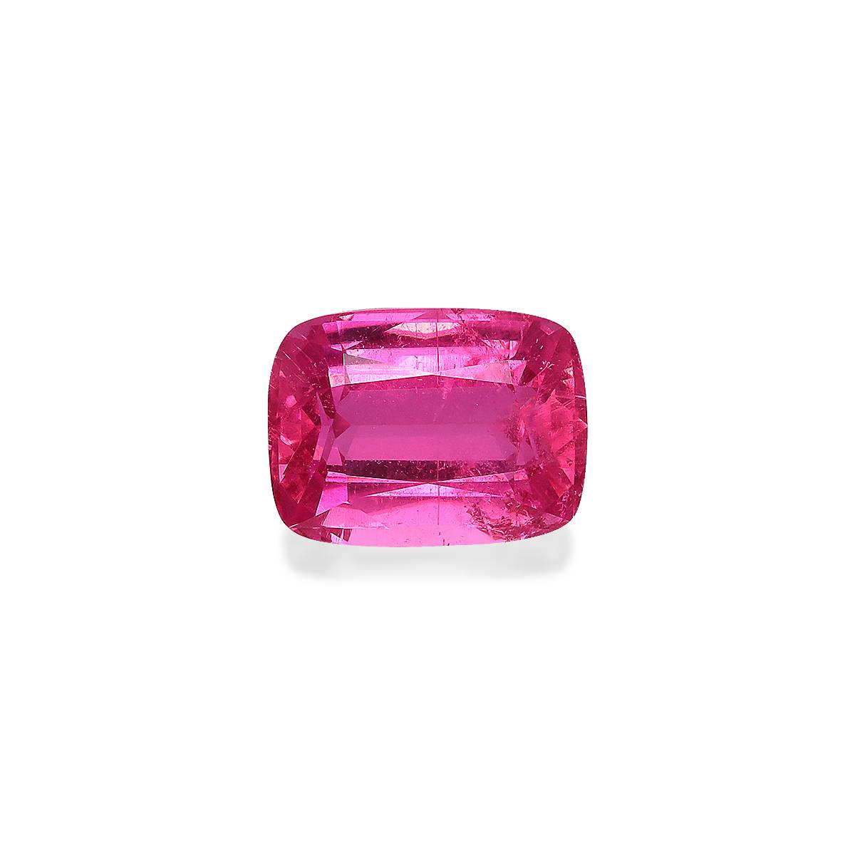 bubblegum pink rubellite tourmaline, 2.47ct cushion cut — main view