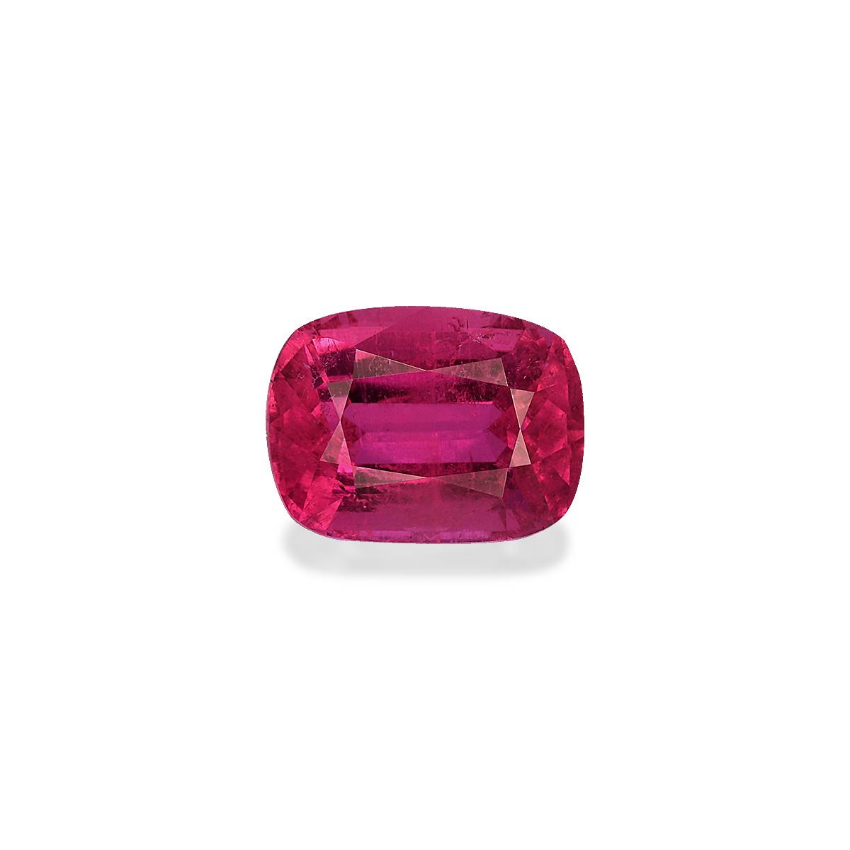 fuscia pink rubellite tourmaline, 1.58ct cushion cut — main view