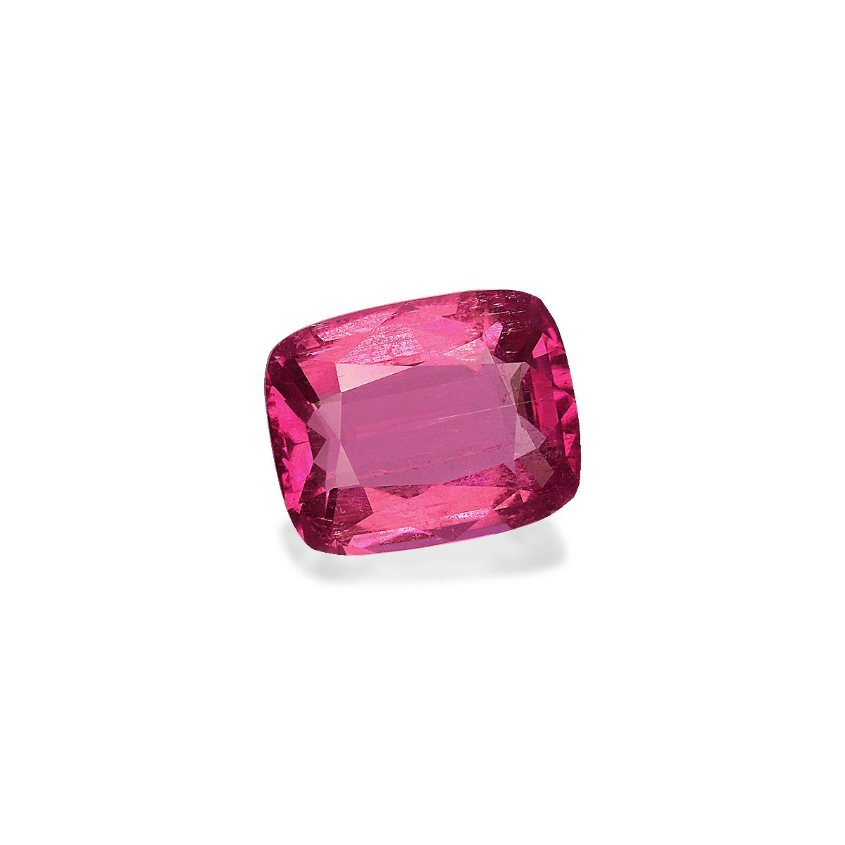 bubblegum pink rubellite tourmaline, 1.69ct cushion cut — view 3