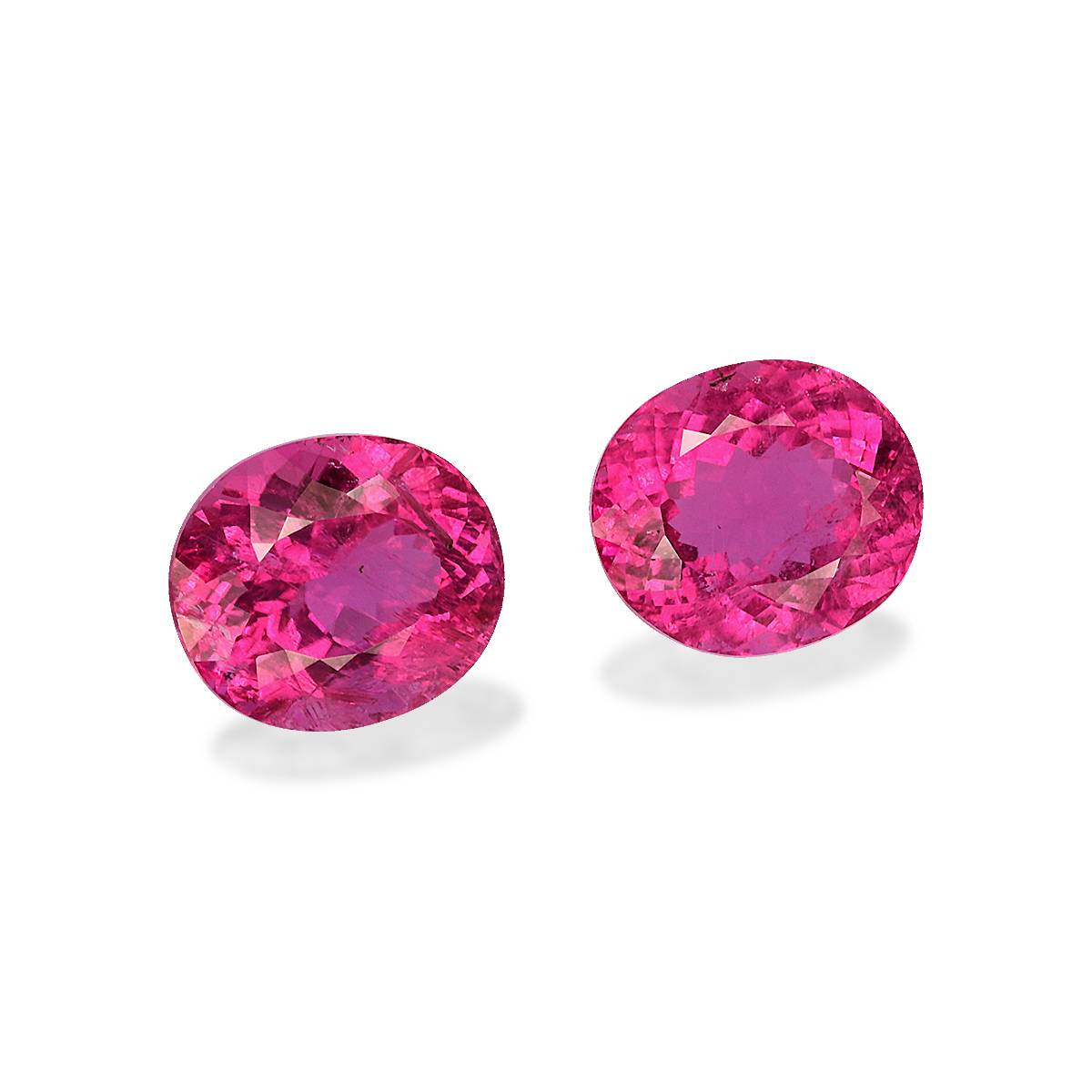 bubblegum pink rubellite tourmaline, 5.64ct oval cut — view 3