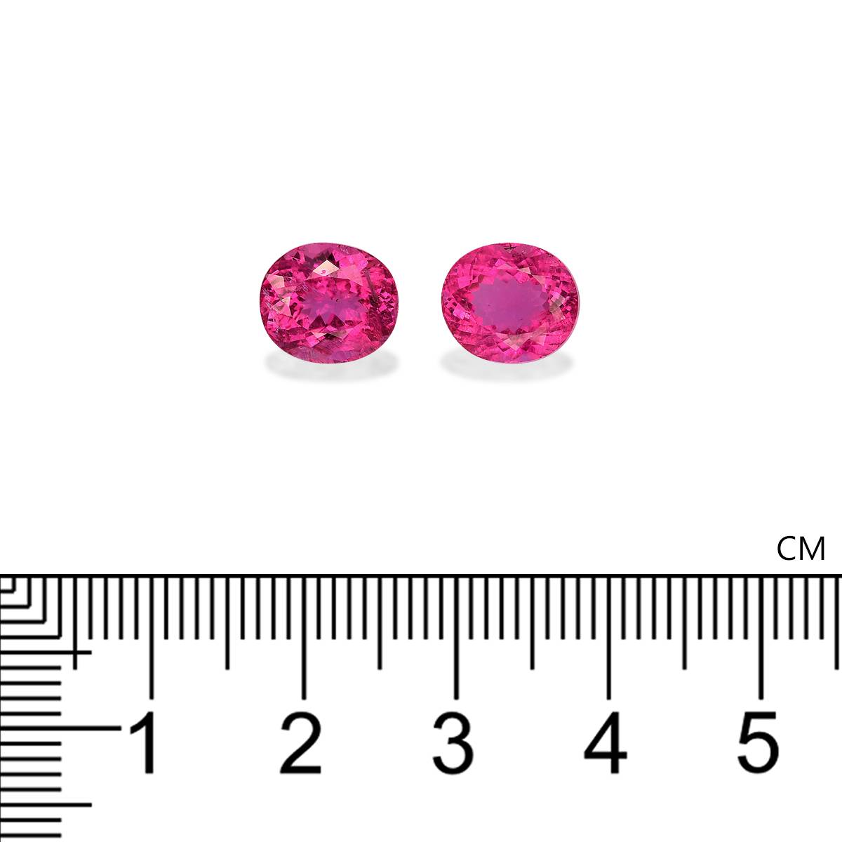 bubblegum pink rubellite tourmaline, 5.64ct oval cut — view 4