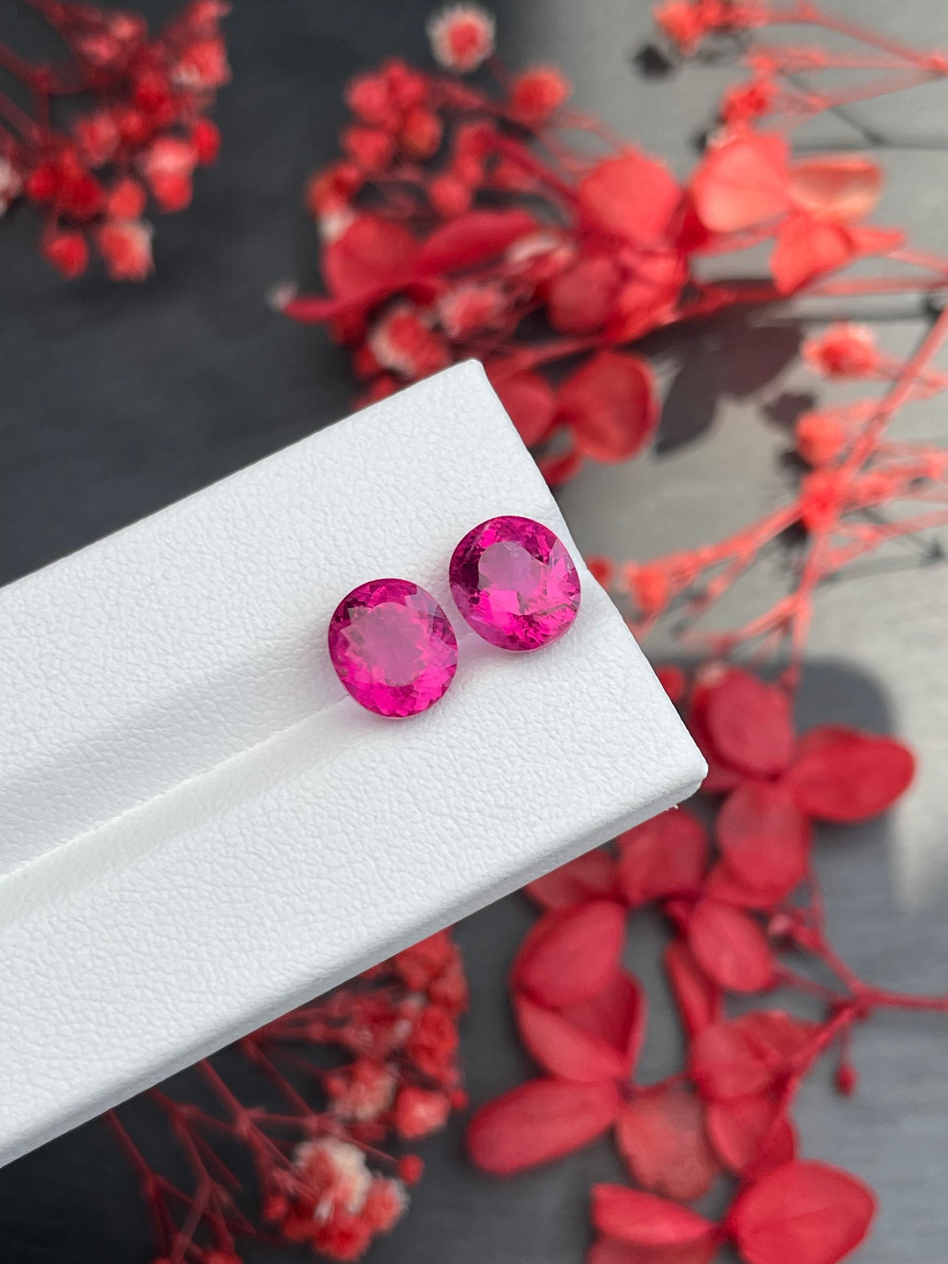 bubblegum pink rubellite tourmaline, 5.64ct oval cut — view 5