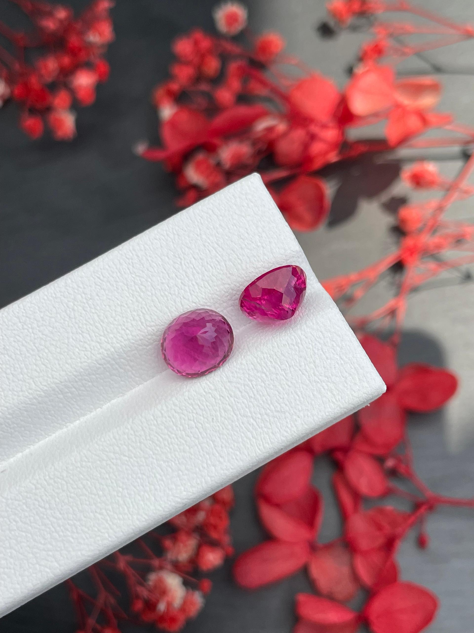bubblegum pink rubellite tourmaline, 5.64ct oval cut — view 7