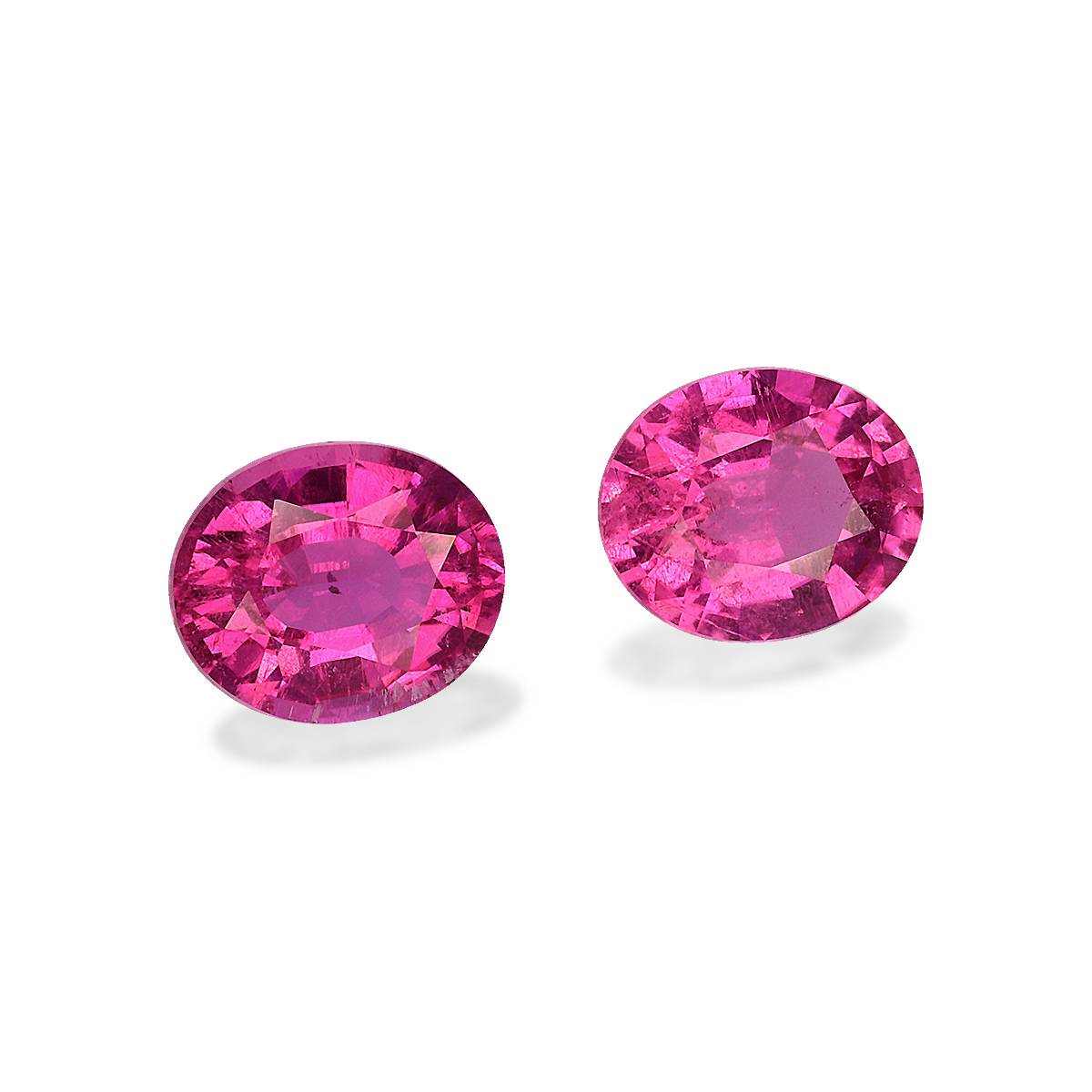 bubblegum pink rubellite tourmaline, 3.24ct oval cut — view 3